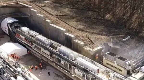 Cel mai mare proiect feroviar din România va fi gata în anul 2026. Implică tuneluri de 7 km, care străbat Carpații