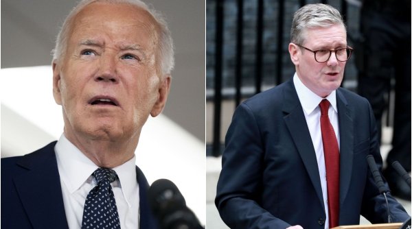 Joe Biden l-a sunat pe noul premier britanic Keir Starmer să îl felicite și să vorbească despre Ucraina