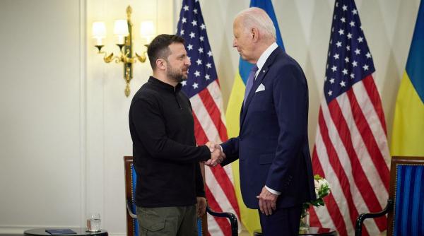 Casa Albă anunţă că preşedintele american Joe Biden se va întâlni, joi, la Washington cu Volodimir Zelenski