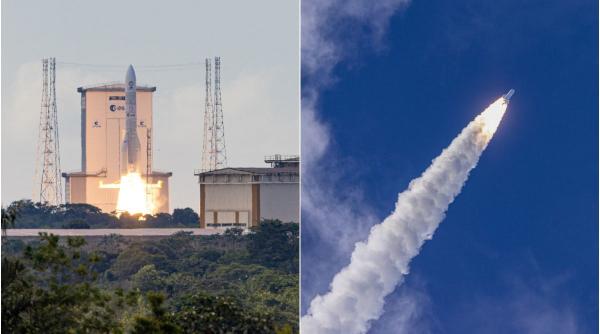 VIDEO Racheta europeană Ariane 6 a fost lansată cu succes: „O zi istorică pentru ESA și pentru Europa”