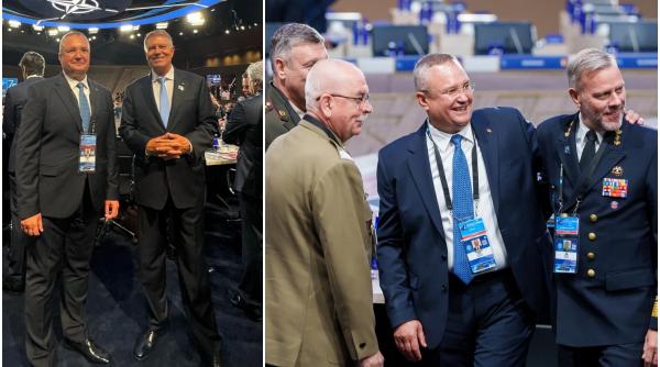 Iohannis l-a prezentat pe Ciucă liderilor Alianţei, la summitul NATO de la Washington