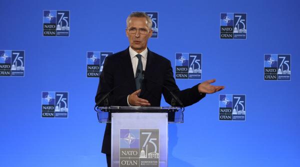 Summit NATO 2024: Jens Stoltenberg a anunțat că Ucraina se află „pe o cale ireversibilă” către aderarea la Alianța Nord-Atlantică