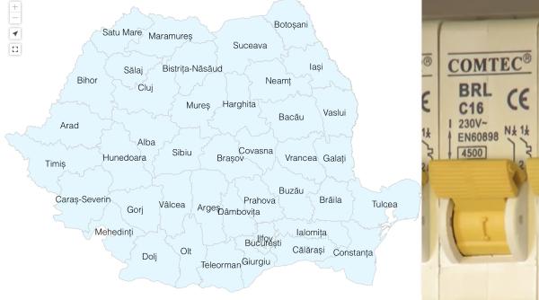 A fost lansată harta interactivă a consumului și producției de energie electrică și gaze naturale în România. Cum poate fi folosită