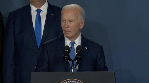 Joe Biden l-a numit accidental pe Zelenski „Președintele Putin”