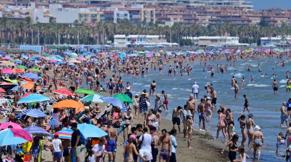 Autoritățile din Valencia au decis să închidă trei plaje la Marea Mediterană