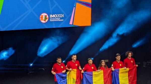 Elevii români au obținut şase medalii la Olimpiada Internațională de Matematică. Una e de aur