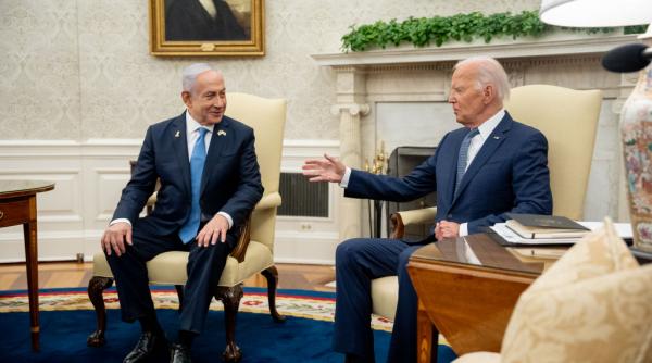 Netanyahu, primit de Biden la Casa Albă: „Mă bucur să lucrez cu domnia voastră în lunile care vin”