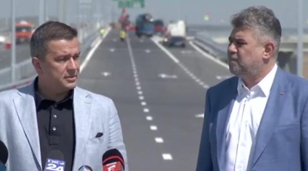 Încă 10 kilometri de autostradă au fost dați în folosință pe Centura București. Ministrul Grindeanu a făcut anunțul