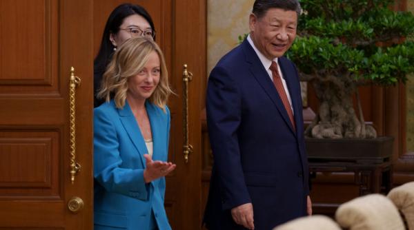 Giorgia Meloni laudă China: „E un interlocutor important pentru soluționarea problemelor mondiale”