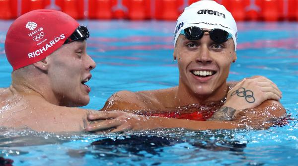 JO 2024. David Popovici, prima reacție după ce a câștigat aurul la 200 m liber: „Sunt un băiat obișnuit care înoată repede”