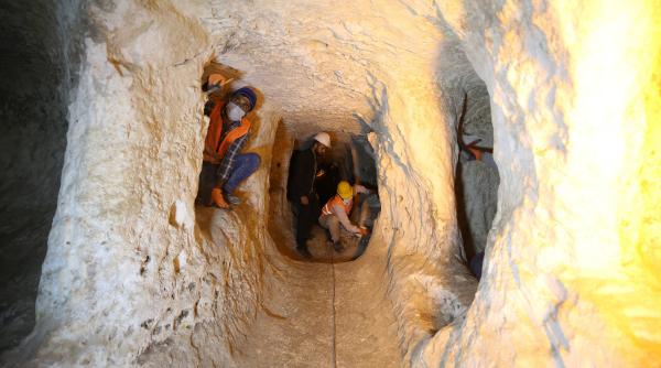 Un oraş antic subteran descoperit din întâmplare în Turcia acum patru ani începe să îşi dezvăluie secretele