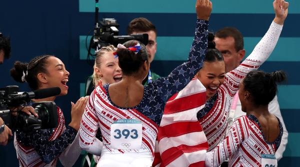 JO 2024. Echipa feminină de gimnastică artistică a SUA a câștigat medalia de aur. Pe ce loc s-a clasat România
