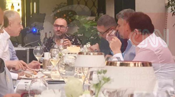 Marcel Ciolacu și Mircea Geoană au stat la aceeași masă, la restaurant: Imagini exclusive. Victor Ponta: „Eu am stat mai mult de 2 ore”