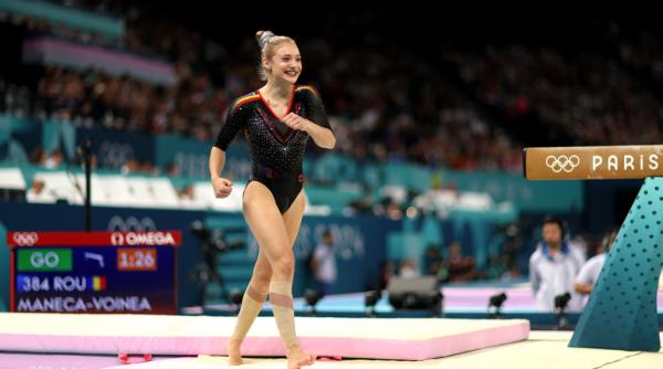 Sabrina Voinea, una dintre gimnastele calificate în finala JO 2024: „Mama îmi dă cea mai multă încredere”
