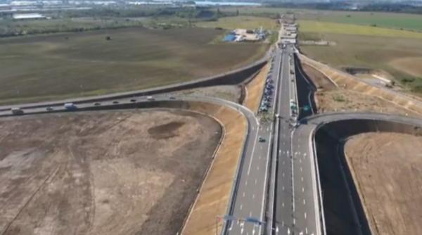 Circulația din sudul Capitalei până la Constanța se va face pe autostradă. S-a deschis legătura dintre A0 și A2
