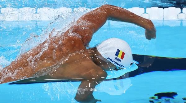 Programul sportivilor români în competiţiile din 31 iulie, la Jocurile Olimpice. David Popovici luptă pentru medalie la 100 m liber