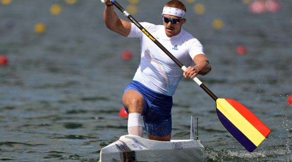 Cătălin Chirilă stabilește un nou record olimpic la canoe simplu 1000 m și merge direct în semifinalele probei