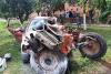 O femeie și un bărbat au murit pe un drum din Arad, după ce mașina le-a fost strivită de un tractor 714717