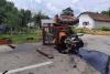 O femeie și un bărbat au murit pe un drum din Arad, după ce mașina le-a fost strivită de un tractor 714719