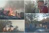 Alertă în Mehedinţi! Un nou incendiu de vegetaţie a izbucnit lângă satul unde zeci de gospodării au fost făcute scrum  721320