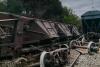 Două vagoane dintr-un tren cu cereale din Ucraina au deraiat și s-au răsturnat în Mureş. Anunţul CFR 789342