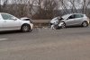 Șase persoane, între care 3 copii, rănite într-un accident din cauza unei depășiri riscante în Sibiu 807385