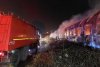 Incendiu pe Calea Giuleşti din Bucureşti. Ard mai multe vagoane de tren 808473