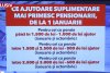 Pensionarii români care rămân fără cinci sporuri din baza de calcul 825046