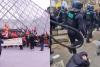 Echipa Antena 3 CNN, agresată la protestele din Paris | Huligani cu cagule i-au furat şi distrus microfonul reporterului Cristi Popovici 825362