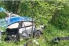 O maşină Google Street View, aruncată de tren la 30 de metri pe câmp, după ce şoferul nu a oprit la trecerea cu calea ferată, în Butoiești 833121