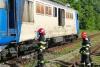 O locomotivă a luat foc în Iași: 200 de pasageri s-au evacuat 836810
