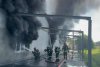 Incendiu puternic, cu victime, la o hală de calculatoare, în Mureș. A fost trimis mesaj RO-ALERT 847597