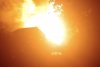 Momentul exploziei de la magistrala de gaz din Călimăneşti, surprins de o cameră de supraveghere  859238