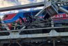 Maşină strivită de un tren, pe un pod feroviar din Constanţa | Operaţiune de salvare a şoferului 869541