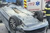 Accident în prima zi de Crăciun la Constanța. Mașina în care se afla o femei și un copil de 8 luni, s-a răsturnat 877252