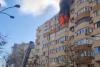 Incendiul puternic de pe Calea Dorobanţi, din București. Pompierii intervin cu mai multe autospeciale 877480