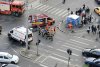 O ambulanţă s-a ciocnit cu un autoturism pe Șoseaua Fundeni din București. Două persoane au fost rănite  900330
