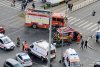O ambulanţă s-a ciocnit cu un autoturism pe Șoseaua Fundeni din București. Două persoane au fost rănite  900333