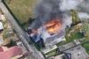 Incendiu puternic lângă Mănăstirea Voroneț din Suceava! Două case au luat foc, una a fost distrusă complet 900742