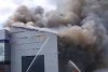 Incendiu violent, la hala unui producător de tâmplărie PVC din Suceava. Mesaj Ro-Alert transmis de autorități 901885