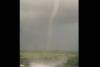 Imagini cu o tornadă care s-a format pe un lac de pescuit din Cluj 907085