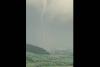 Imagini cu o tornadă care s-a format pe un lac de pescuit din Cluj 907086