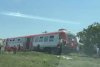 Un tren în care se aflau zeci de călători a lovit un camion încărcat cu piatră, la Tuzla 908504