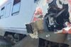 Un tren în care se aflau zeci de călători a lovit un camion încărcat cu piatră, la Tuzla 908509