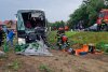 Accident grav, în Sibiu, între un autocar în care se aflau 57 de persoane și un TIR 908912