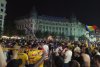 Suporterii români au sărbătorit în București calificarea României în optimile EURO 2024: Traficul a fost blocat la Universitate, autobuzele au purtat tricolor 909529