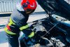 Incendiu pe „Podul Prieteniei” dintre România și Bulgaria: O mașină a luat foc în mers 910399