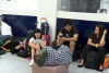 Imaginile umilinţei în Aeroportul Otopeni. Zeci de pasageri dorm pe jos şi pe bagaje, după ce 32 de curse Tarom au fost anulate 911696