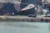 Una dintre cele mai noi nave de război ale Iranului s-a răsturnat în port 911926