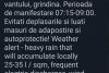 Cod roșu de ploi torențiale în Constanța. Mesaj RO-Alert: „Evitați deplasările”. Străzi inundate, copaci rupți și mașini avariate 926229